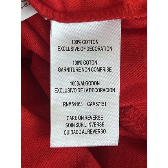 Starter Size Large NWT Logo Graffic Sleeveless Athletic Shirt Red - Picture 7 of 7